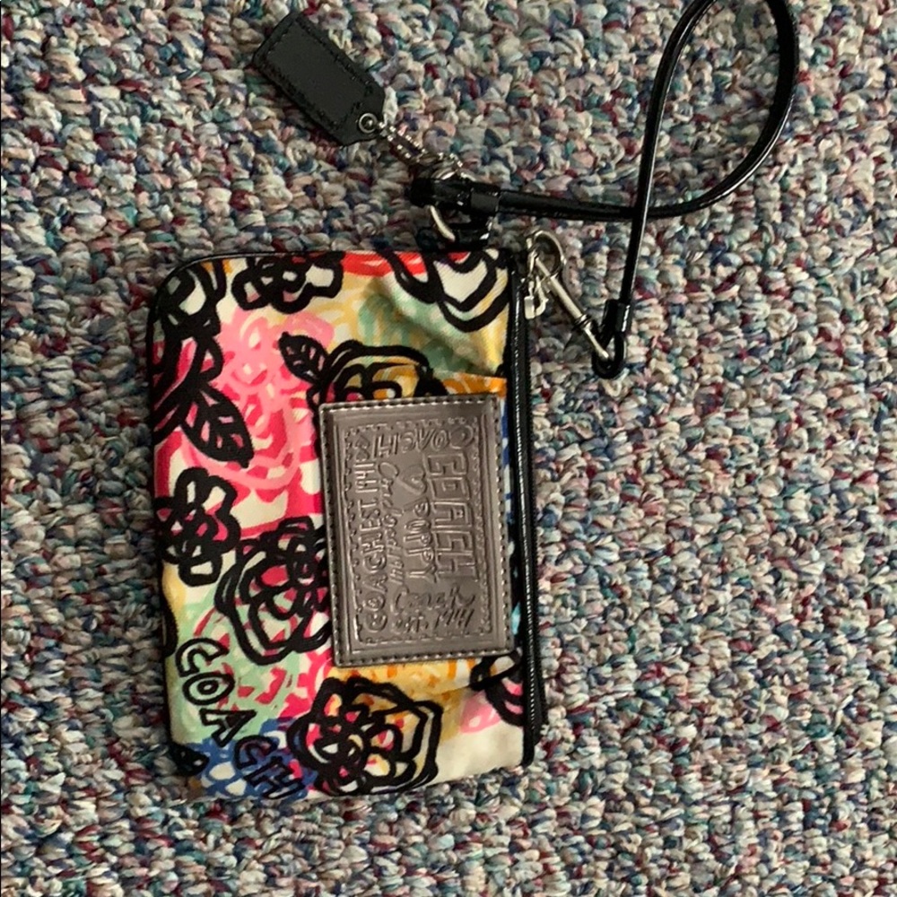 Coach wristlet